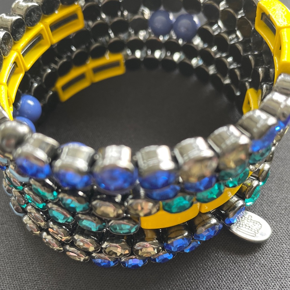 Juicy Couture Rhinestone Coil Bracelet - Picture 5 of 9